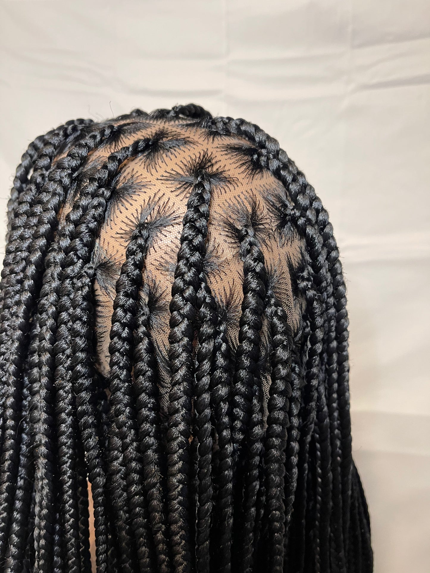 Full Lace Knotless Braid Wig Black