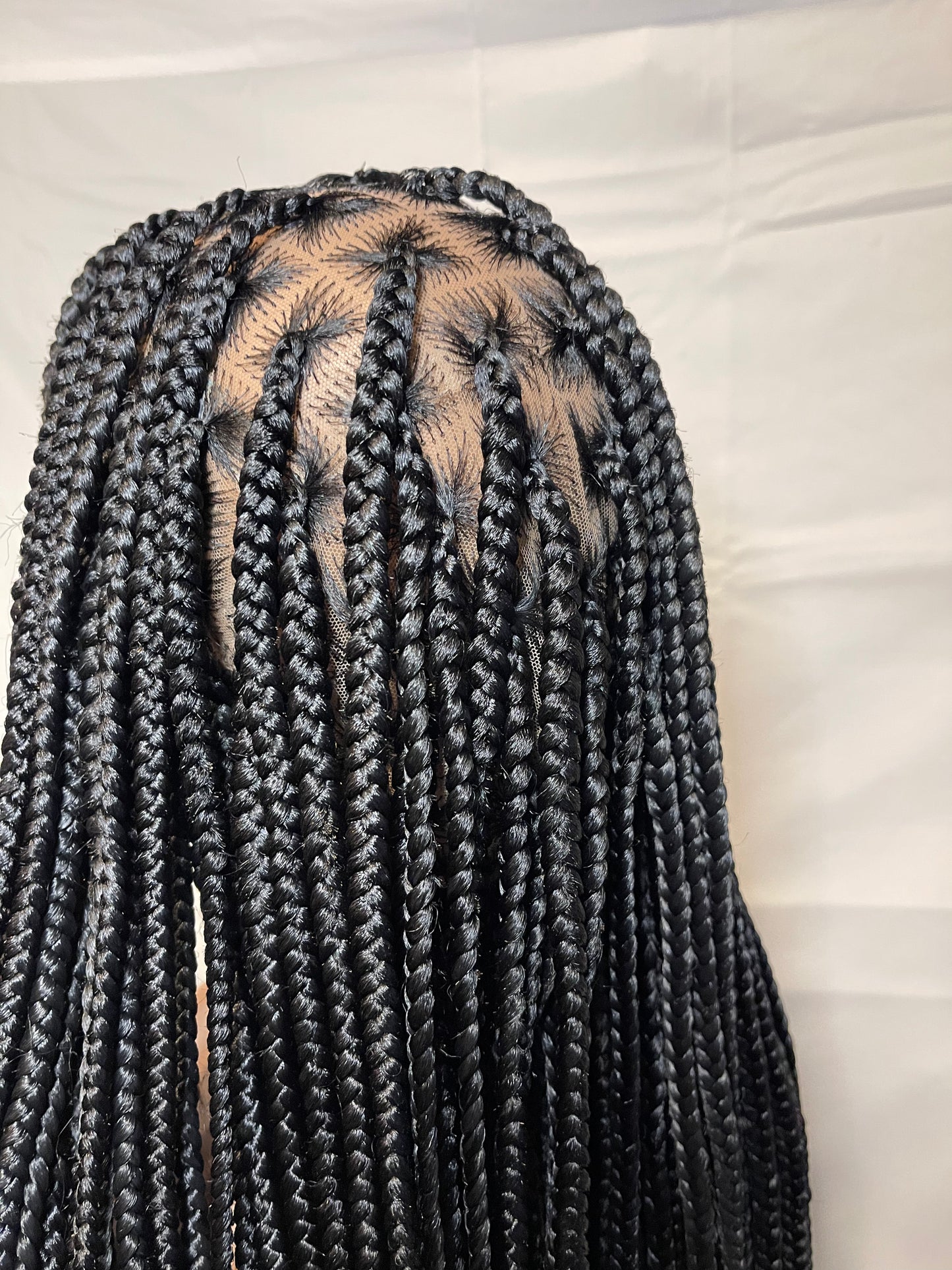 Full Lace Knotless Braid Wig Black