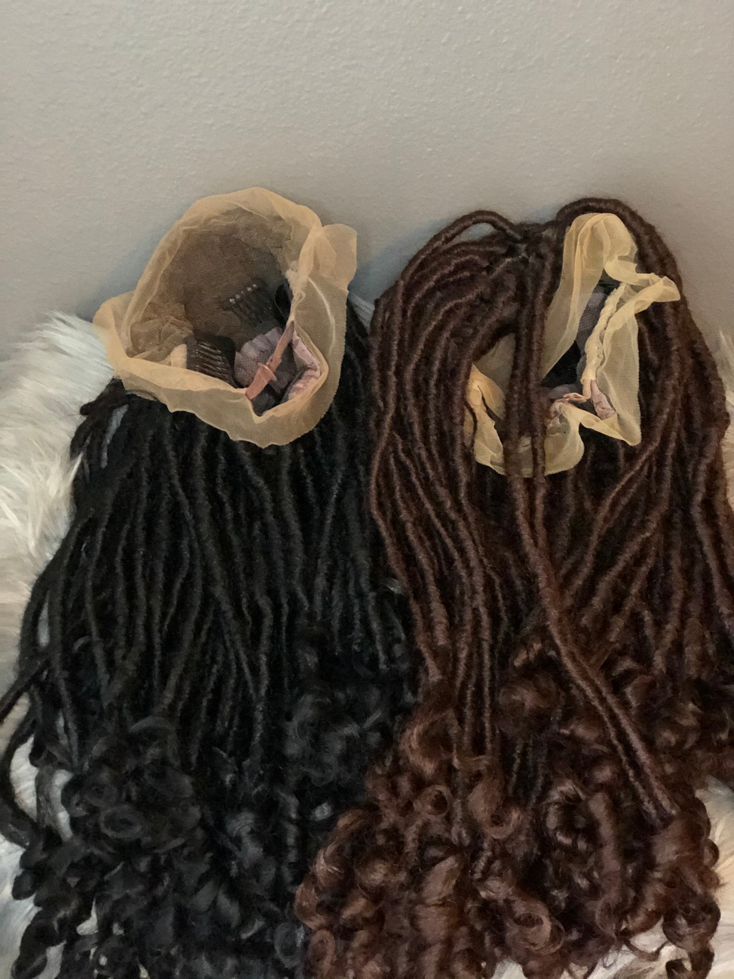 Full Lace Unique Faux Loc Wig