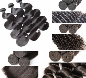 3 Bundles with 5x5 Closure- Virgin Brazilian Body Wave