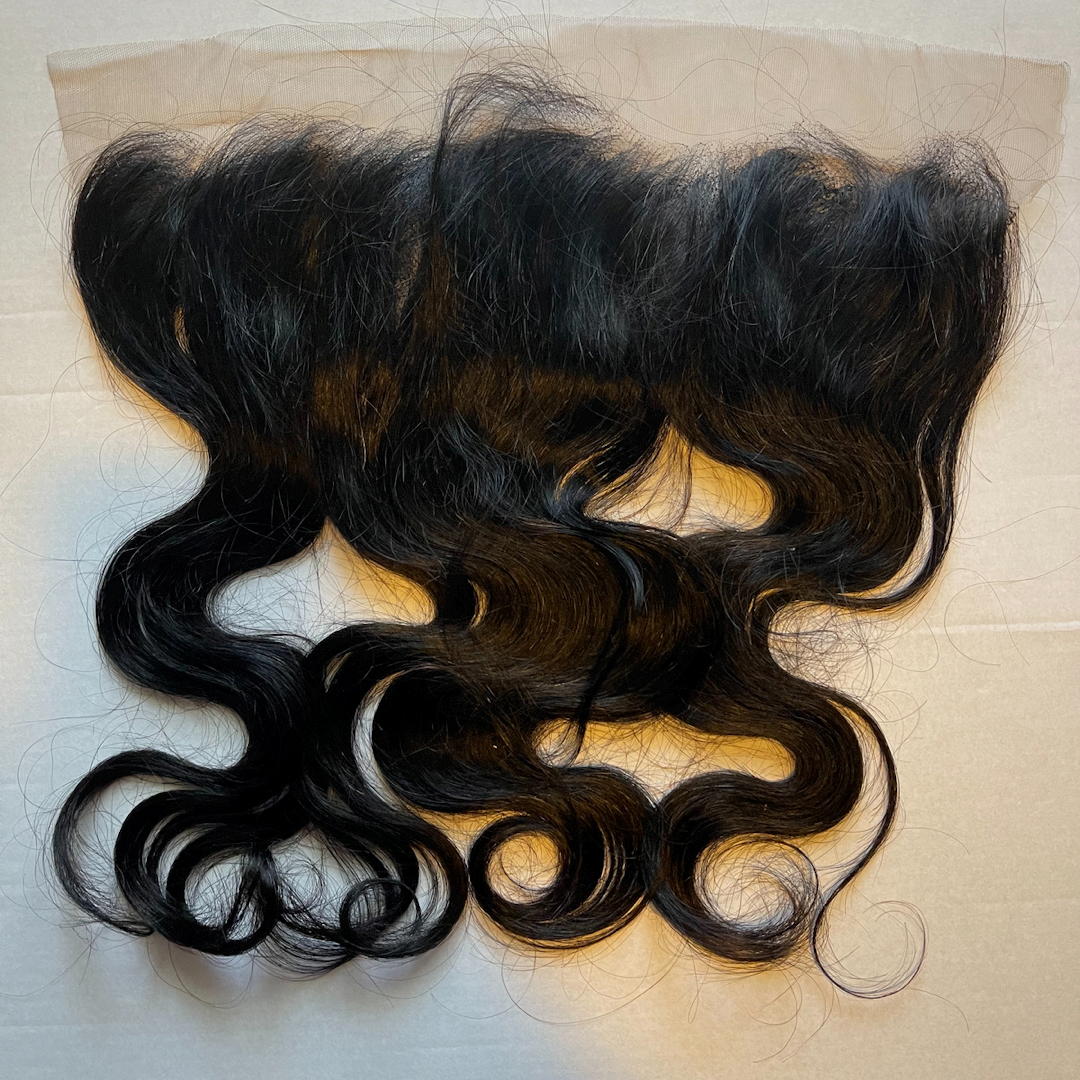 16" Virgin Brazilian Swiss Lace Frontals- Straight & Body Wave