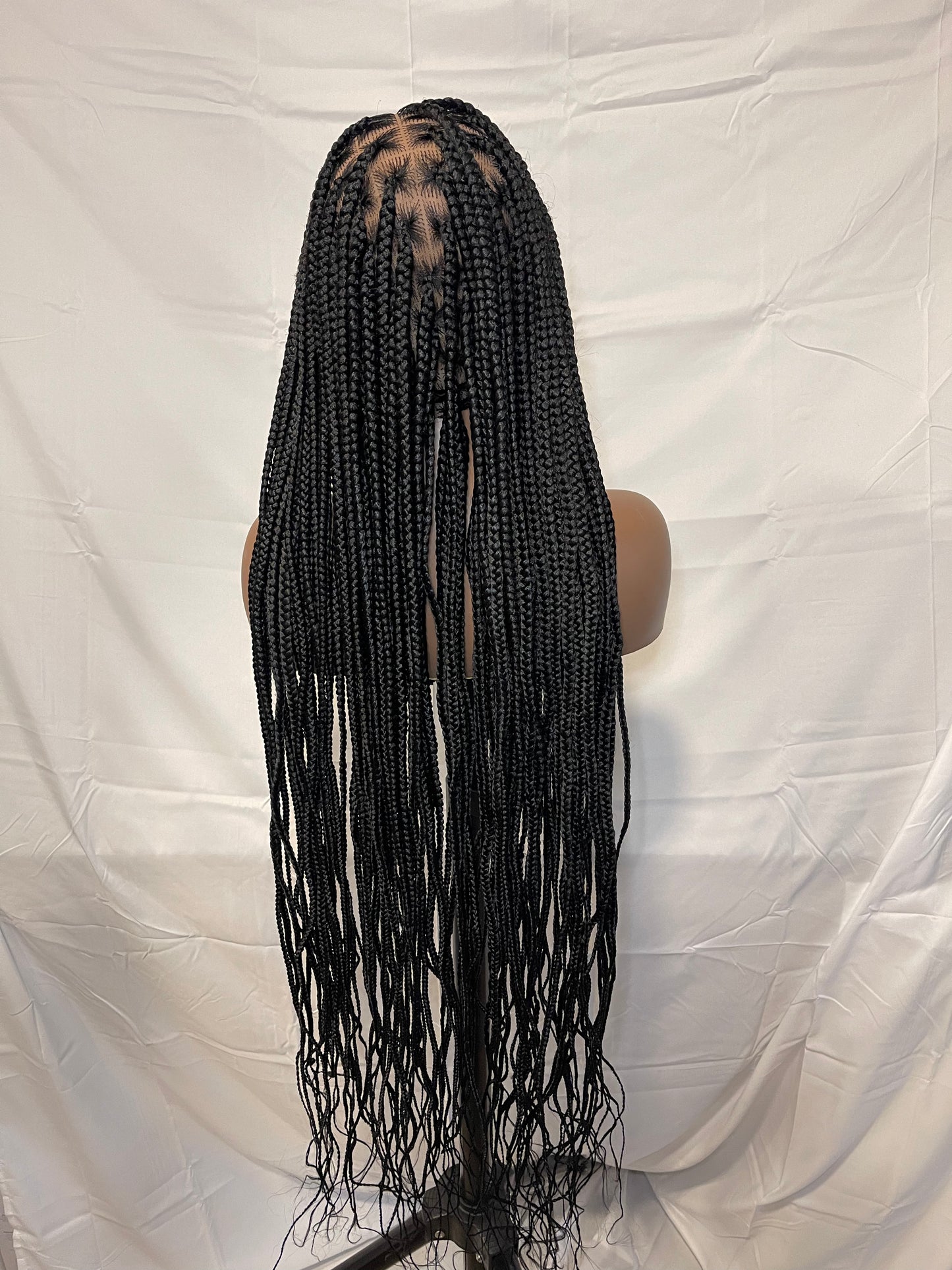 Full Lace Knotless Braid Wig Black