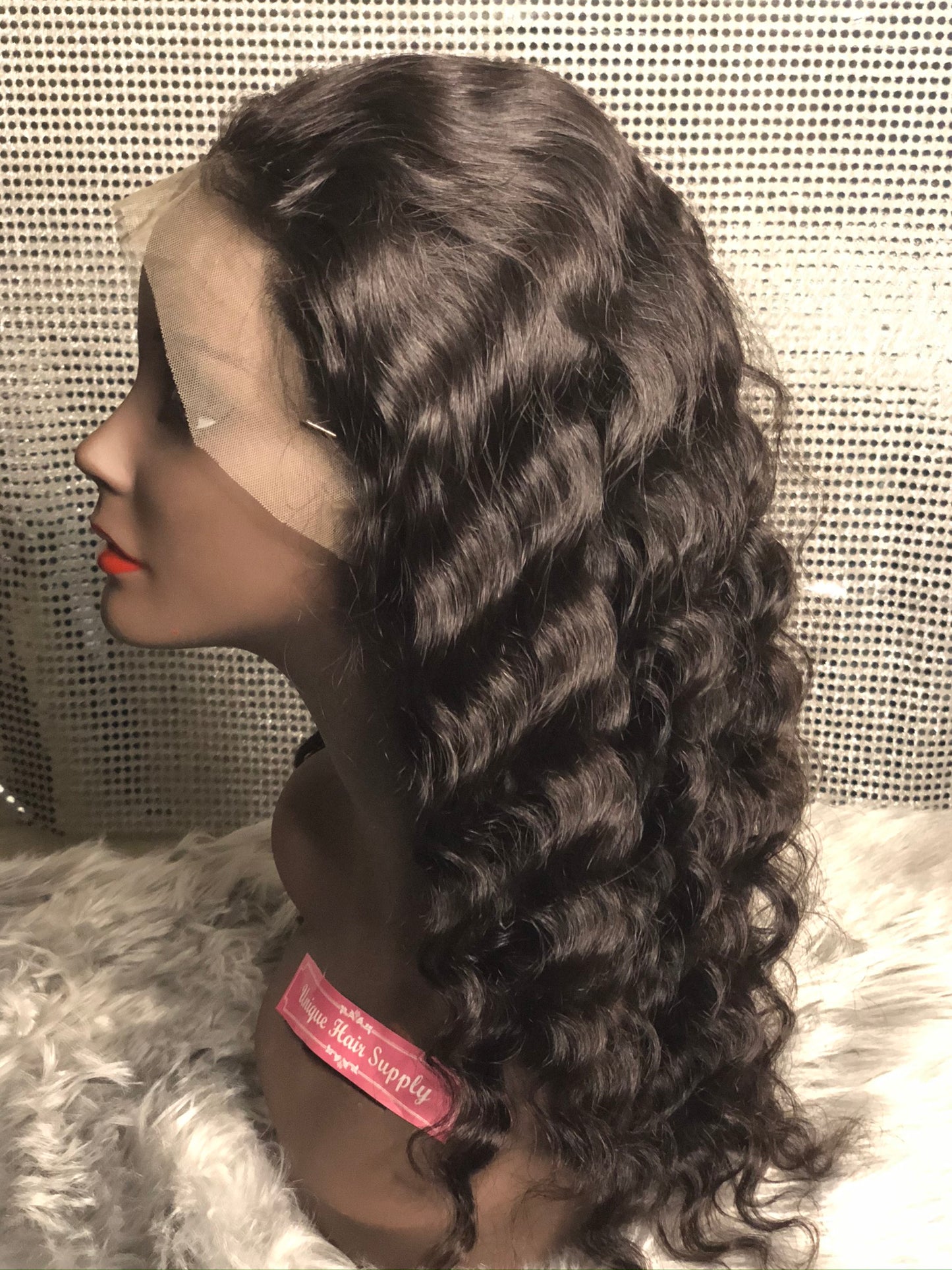 Virgin Brazilian Natural Wave Wig Lace Front