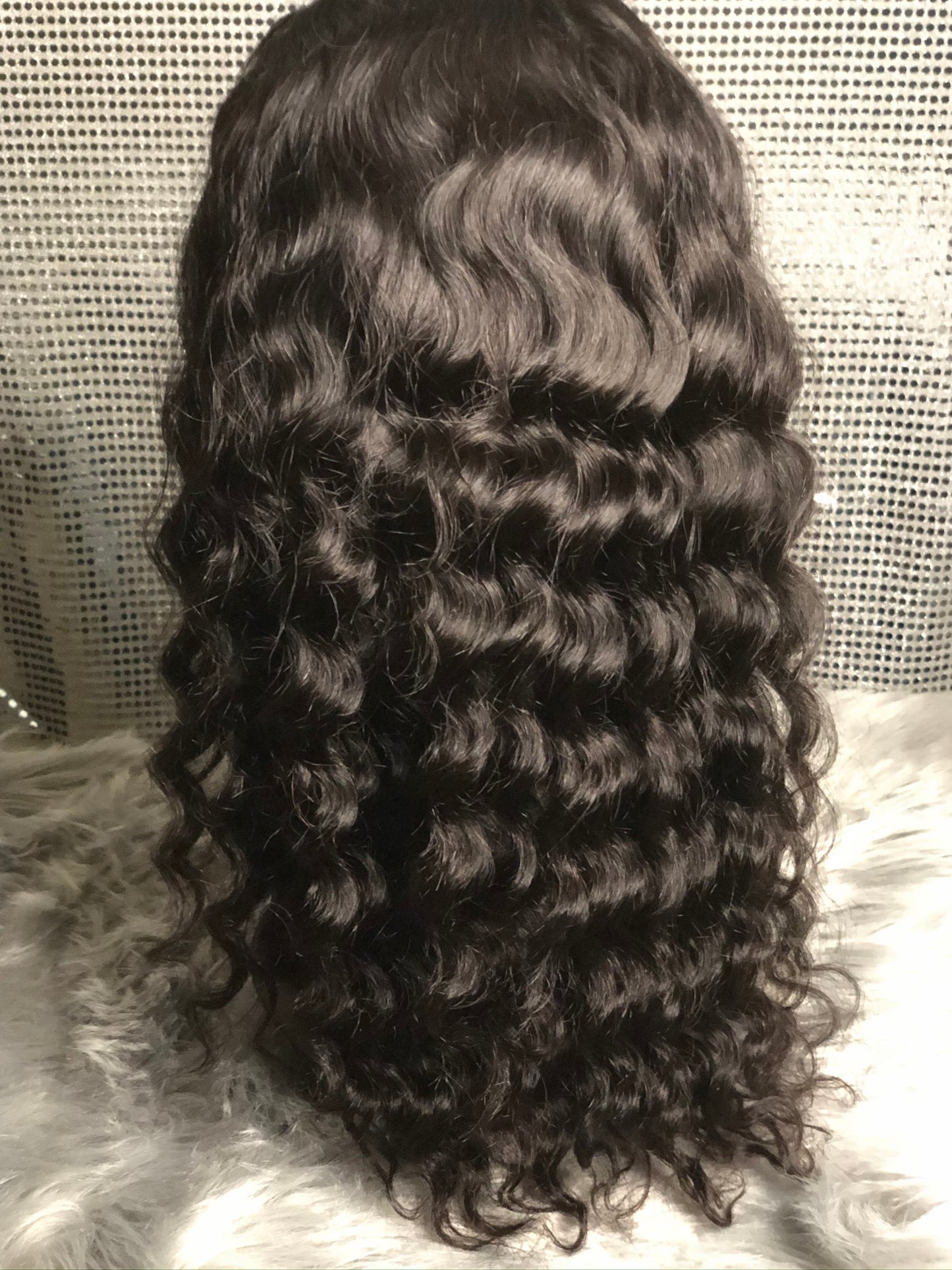 Virgin Brazilian Natural Wave Wig Lace Front