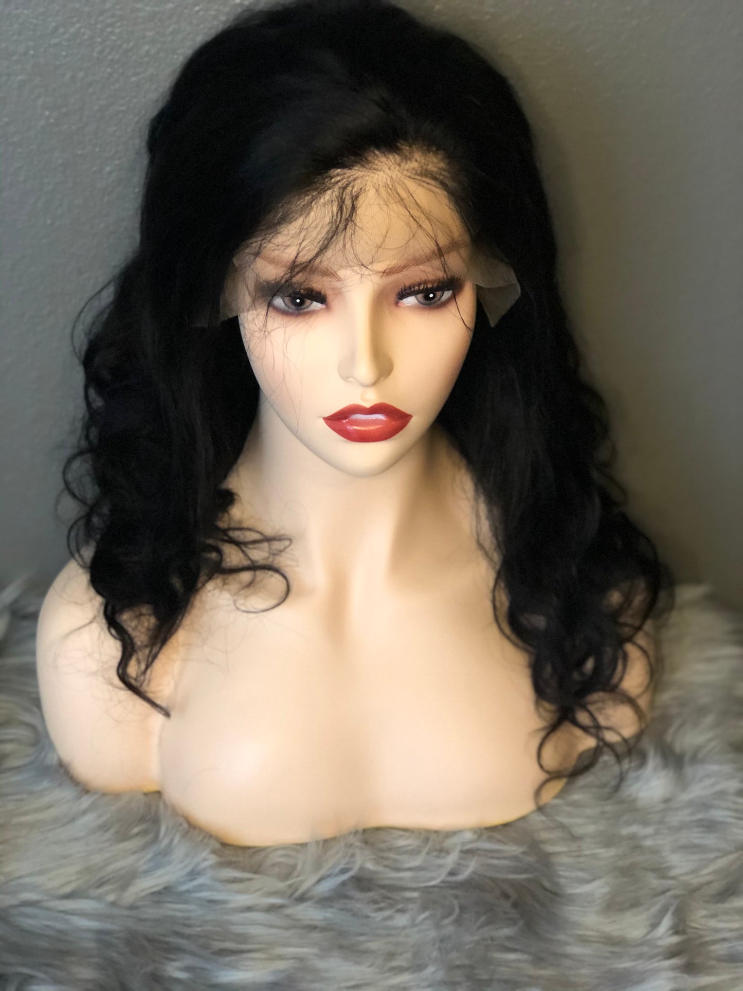 Virgin Brazilian Body Wave Lace Frontal Wig