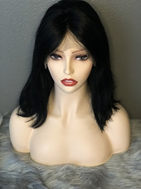 Virgin Brazilian Straight Lace Front Bob Wig